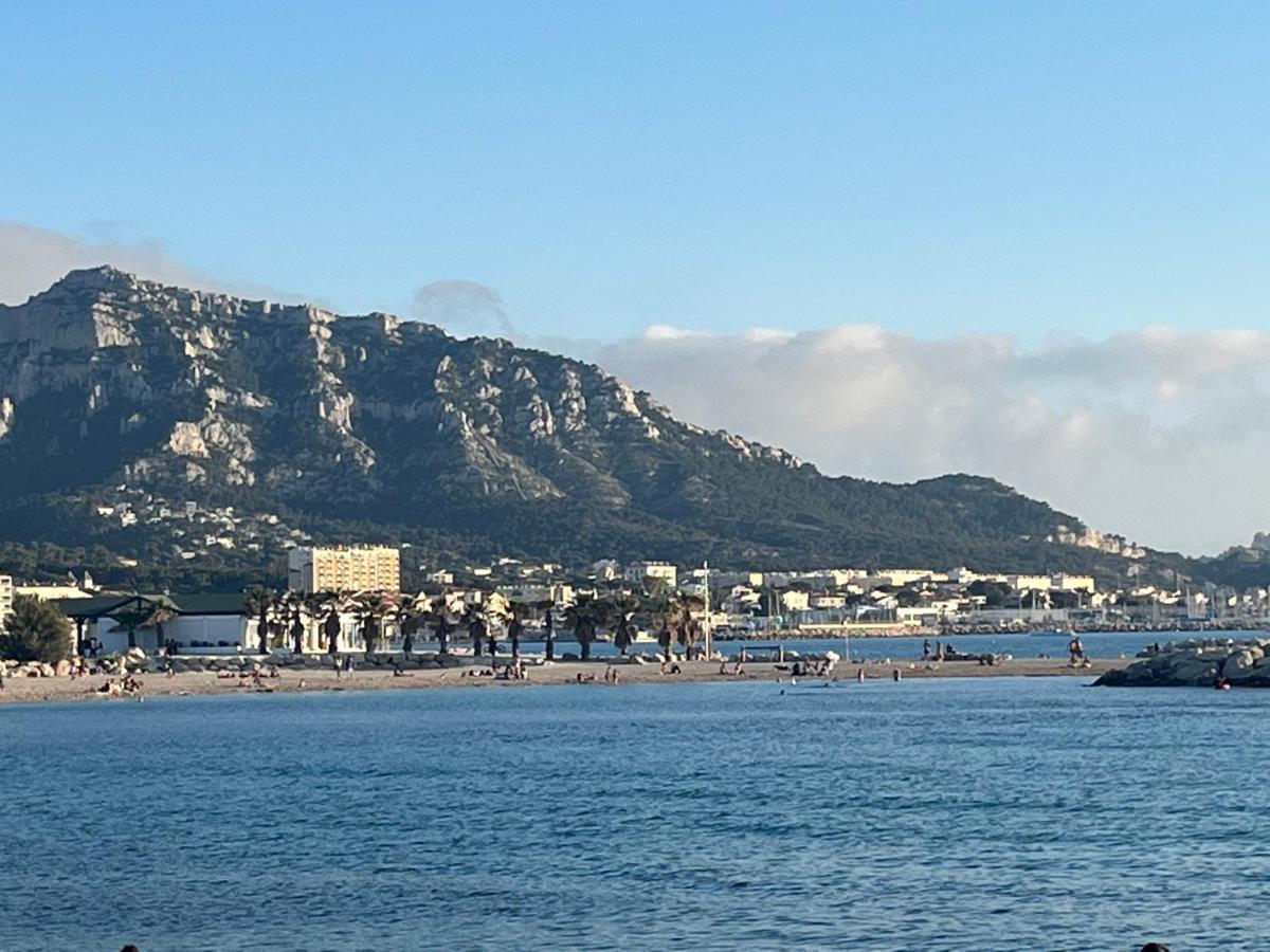 Sun Escape, Appart Renove Climatise 3 Pieces 4-6 Pers, 350M De La Plage Marseille Kültér fotó