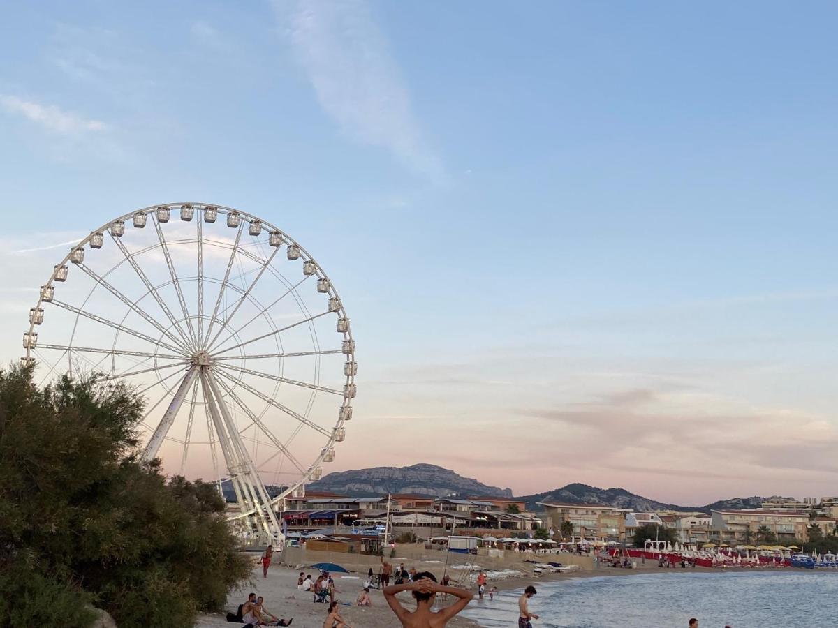 Sun Escape, Appart Renove Climatise 3 Pieces 4-6 Pers, 350M De La Plage Marseille Kültér fotó